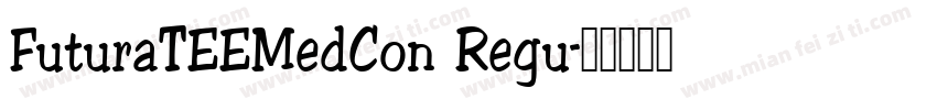 FuturaTEEMedCon Regu字体转换